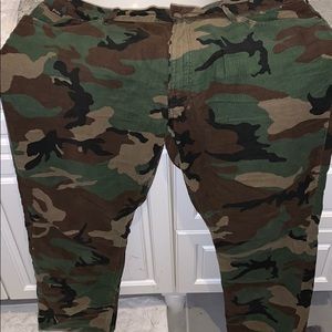 Polo by Ralph Lauren camouflage corduroy pants